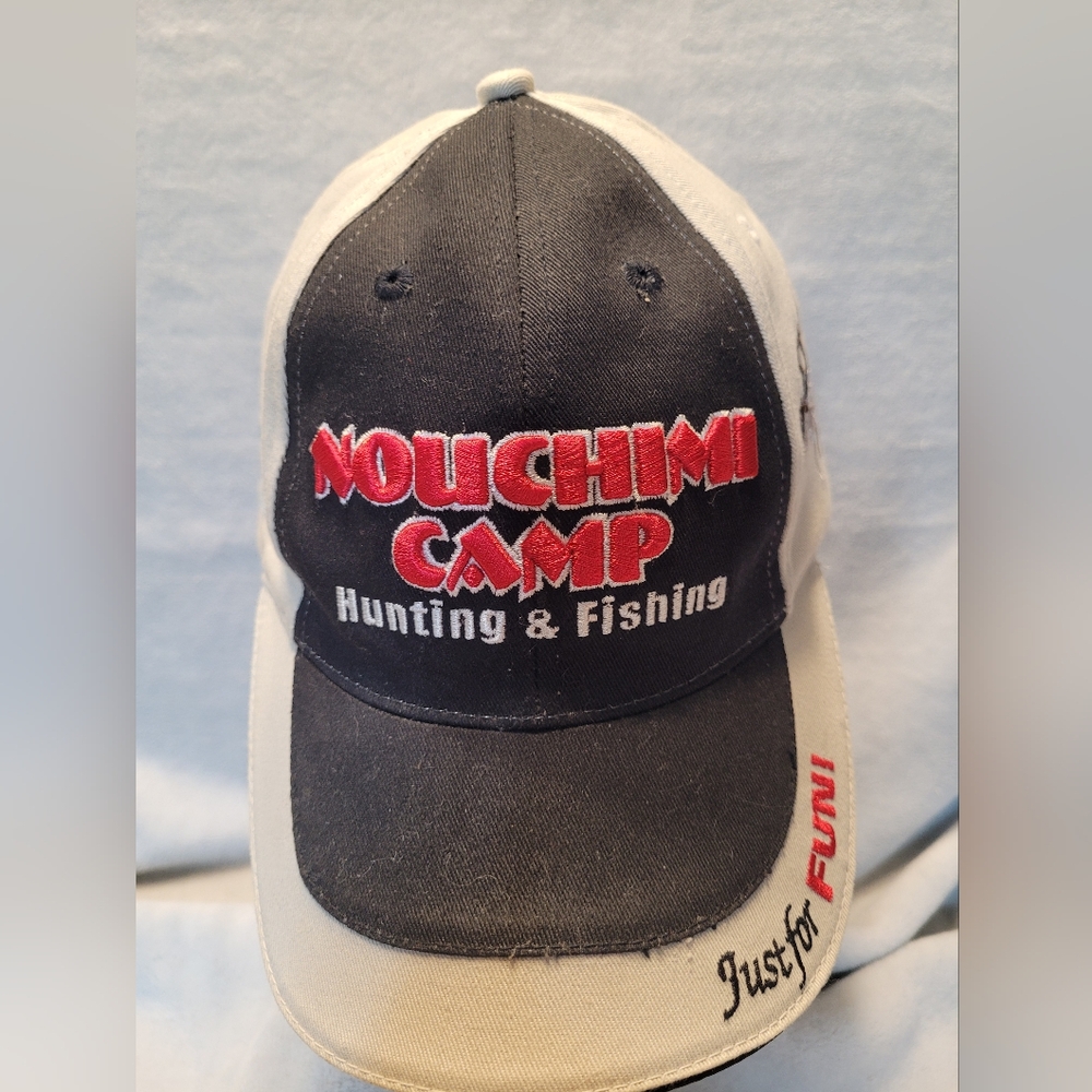 Black and White Nouchimi Camp Cap